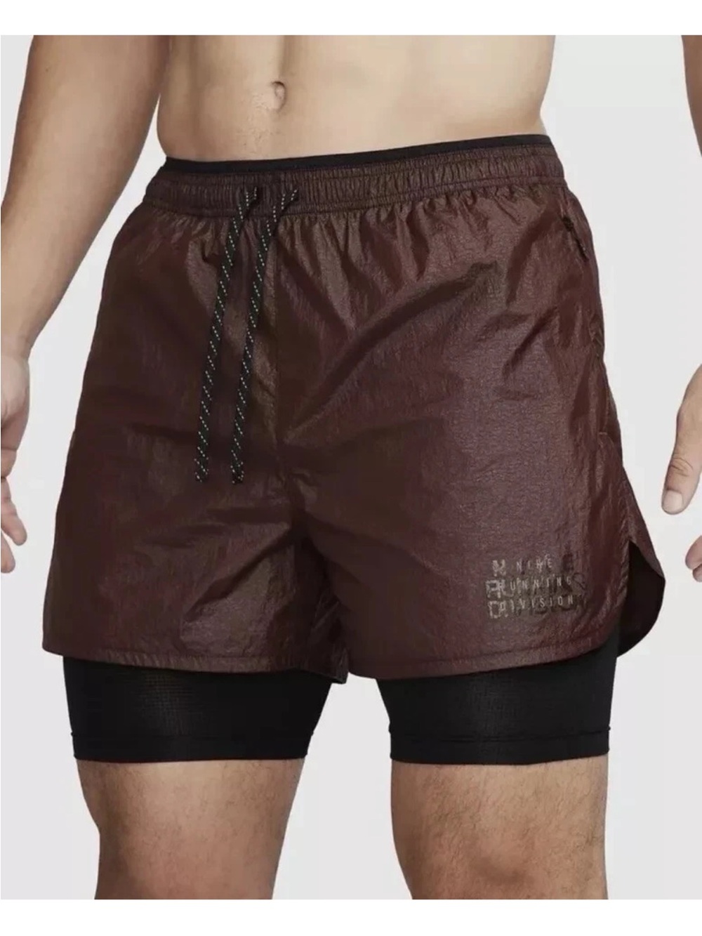 Nike Men's Earth 7" Running Division Repel 2-in-1 Running Shorts Men’s Small